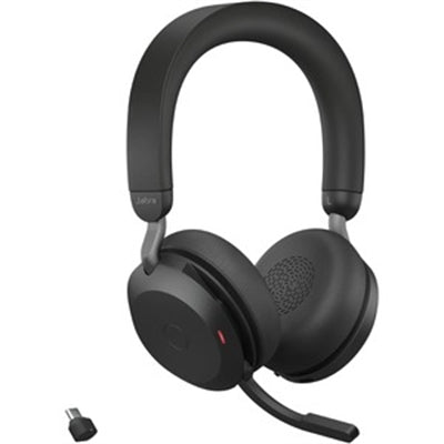 Evolve2 75 USB C UC Stereo BLK