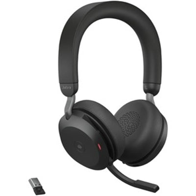 Evolve2 75 USB A MS Stereo BLK