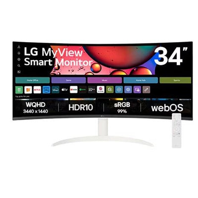 MyView 34" 34SR60QC-W White