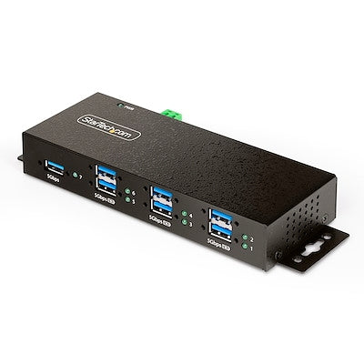 7pt Managed Industrial USB Hub