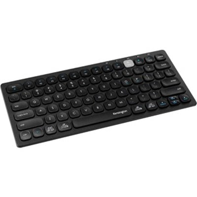 Multi-Device Dual Wireless Compact Keyboard - Black