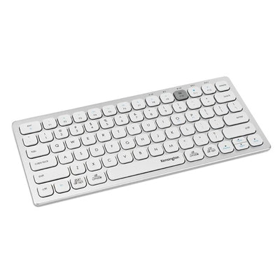 Multi-Device Dual Wireless Compact Keyboard - Silver