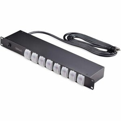 8Outlet 1U Rack Mount PDU