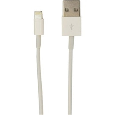 Lightning USB Chg Sync 25m Wht