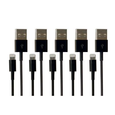 Lightning USB Chg Sync 1m Blk