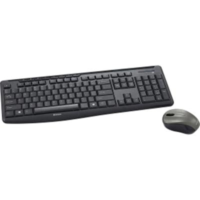 Black Wireless Keyboard Mouse