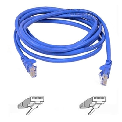 15' CAT5E Snagless Patch- Blue