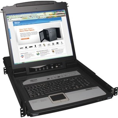 8 Port KVM Switch 19" LCD