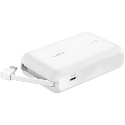 POWER BANK 10K CABLE, WHT