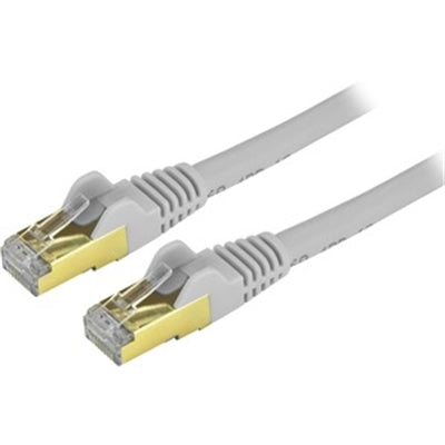 7 ft Gray Shielded Cat6a Molde