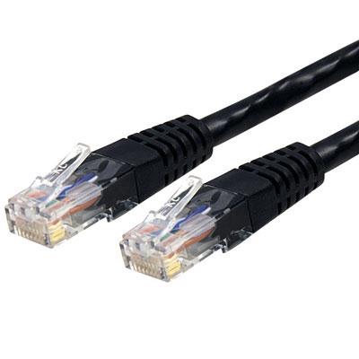 15' Cat6 RJ45 UTP Ntwk Black