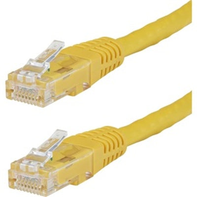 15 ft Yellow Molded Cat 6 Patc