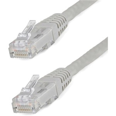 1 ft Cat 6 Gray Molded RJ45 UT