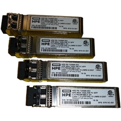 MSA 16Gb SW FC SFP 4pk XCVR