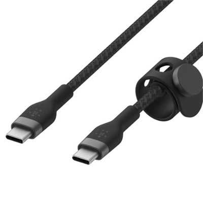 Braided USB-C-USB-C2.0,1M,2PK