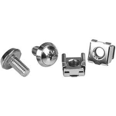 M6 Rack Screws and Nuts 20PK