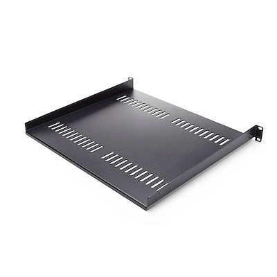 2-Pack 1U Rack Shelf, Vented