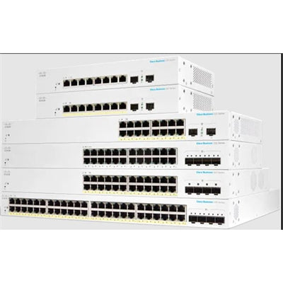 CBS220 Smart 8-port GE, Full PoE, Ext PS, 2x1G SFP