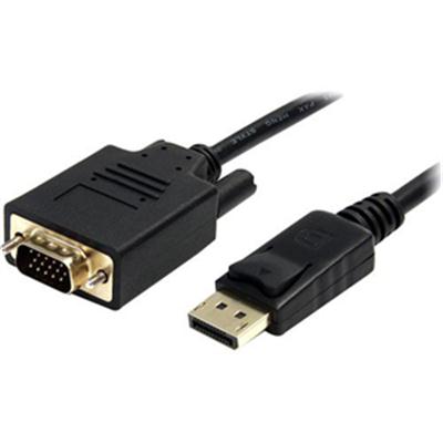 6' DisplayPort/VGA Cable M/M