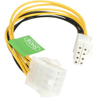 8" EPS 8 Pin Power Ext Cable