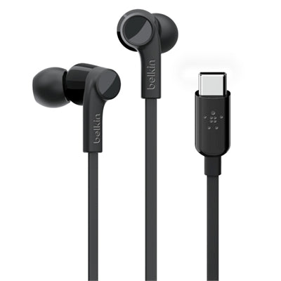 USB C In Ear Headphone Black