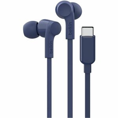 USB-C EARBUDS W/ VOLUME,BLU