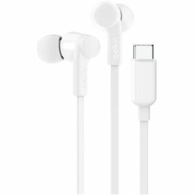 USB-C EARBUDS W/VOLUME,WHT