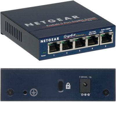 Switch 5-Port 10/100/1000MBPS