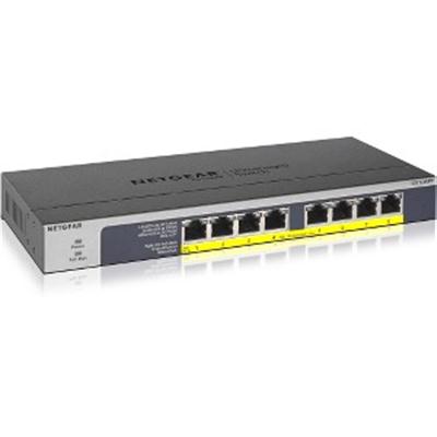 8-Port PoE PoEPlus Gigabit Eth