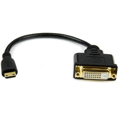 8in Mini HDMI to DVI Adapter