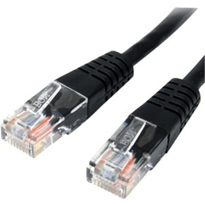 10ft Black Cat5e Patch Cable