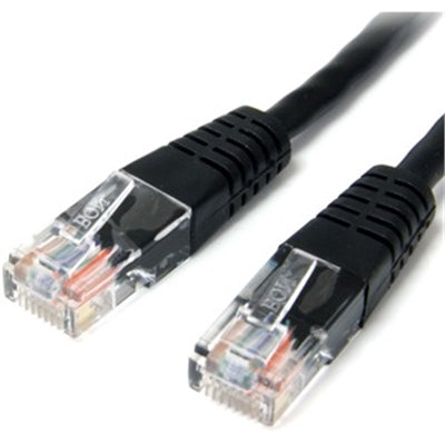 6 ft Black Cat5e Patch Cable