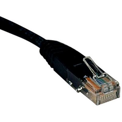 25' Cat5E Patch Cable Black