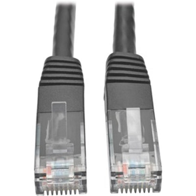 10' Cat6 Molded Patch Cbl Blk