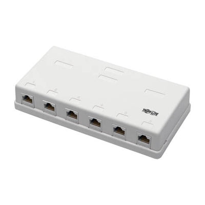 Cat6 Surface-Mount Box 6-Port