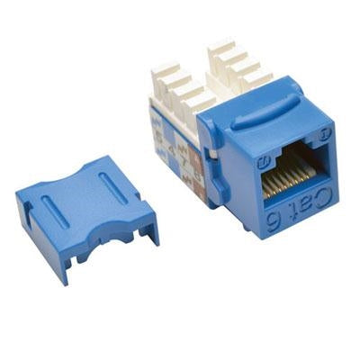 25PK Cat6 110 Pnch Dwn Kys BLU