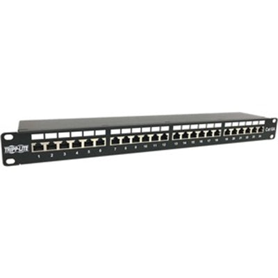 CAT6A PATCH PANEL 24PT SHIELD