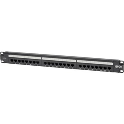 Cat6 PoE Patch Panel 24-Port