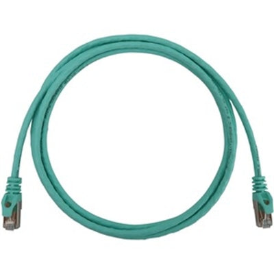 CAT6A ETHERNET CABLE AQUA 7FT