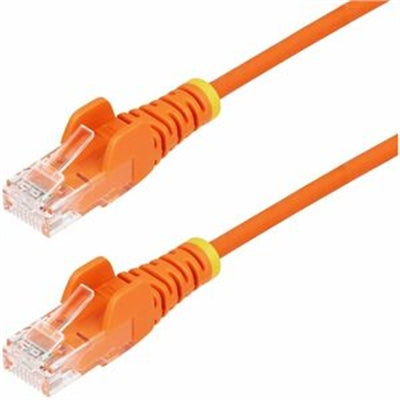 25ft Orange Slim CAT6 Cable