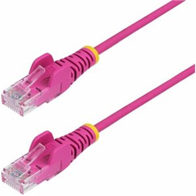 25ft Pink Slim CAT6 Cable