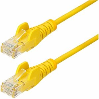 25ft Yellow Slim CAT6 Cable