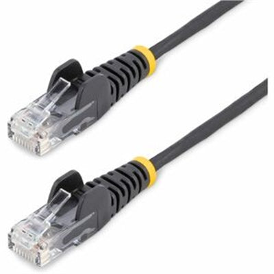 50ft Black Slim CAT6 Cable