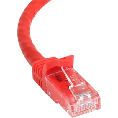 6in Red Cat6 Cable FD