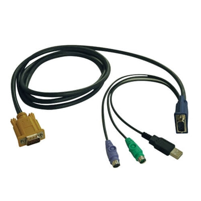 10' USB PS2 KVM Cable Kit