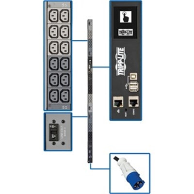 PDU 3Ph Monitored 208 240V