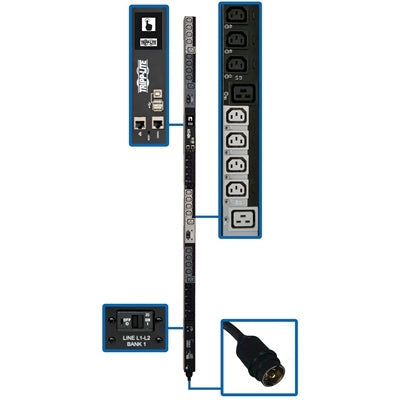 PDU3Ph Swtched 208V 240V