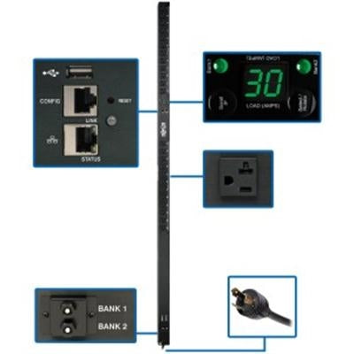 PDU Monitored LX 24 5-15/20R 3