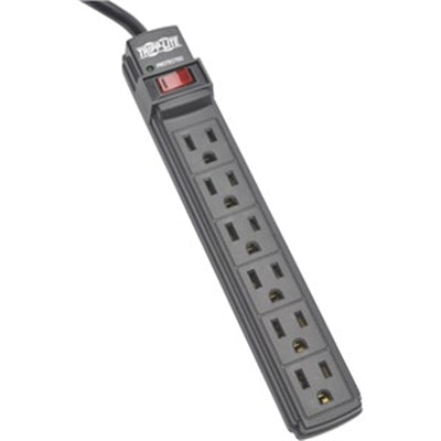 Power Strip 6 Outlet 6' Cord