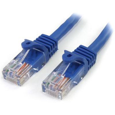 3' Cat5e Snagless Patch BLU